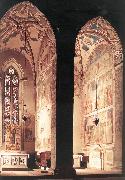 Giotto, View of the Peruzzi and Bardi Chapels fh